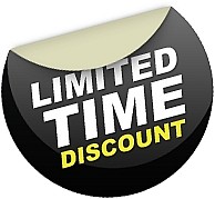 Limited Time Discount Sticker