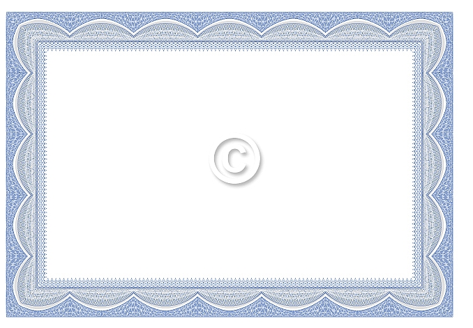 Blank Certificate