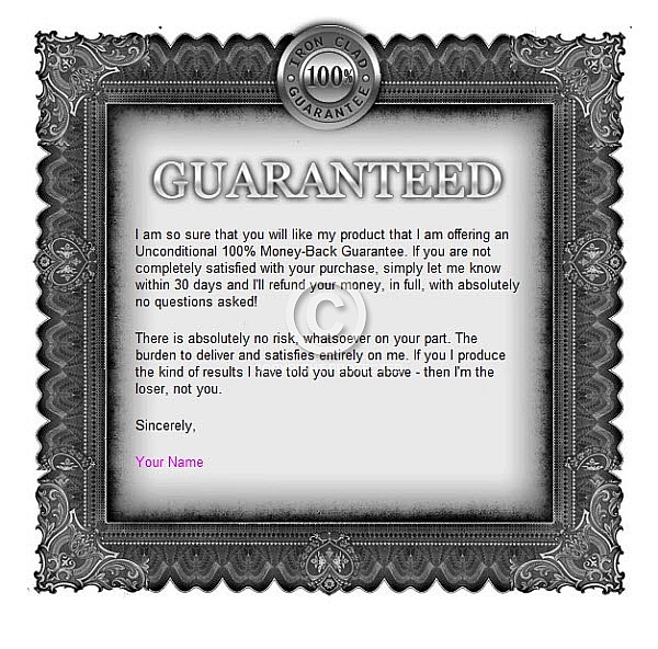 Guarantee Certificate