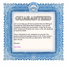 Guarantee Certificate