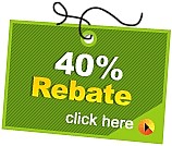 40% Rebate