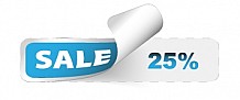 Sale - 25% Off