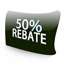 50% Rebate