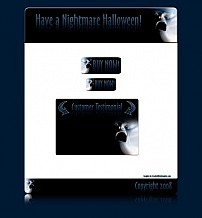 Halloween Website Template