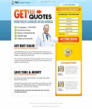 Free Quote Squeeze Page