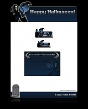 Halloween Website Template